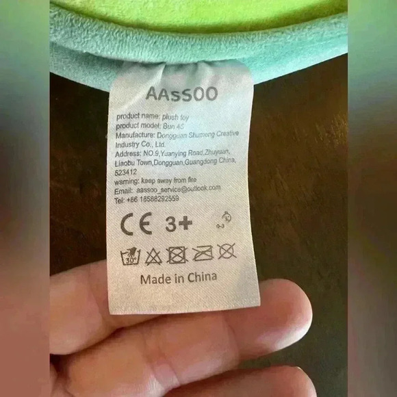 Snuggly Stuffed Avocado | 16.5 Inch Fruit Soft Plush Toy Hugging Pillow - Picture 9 of 9